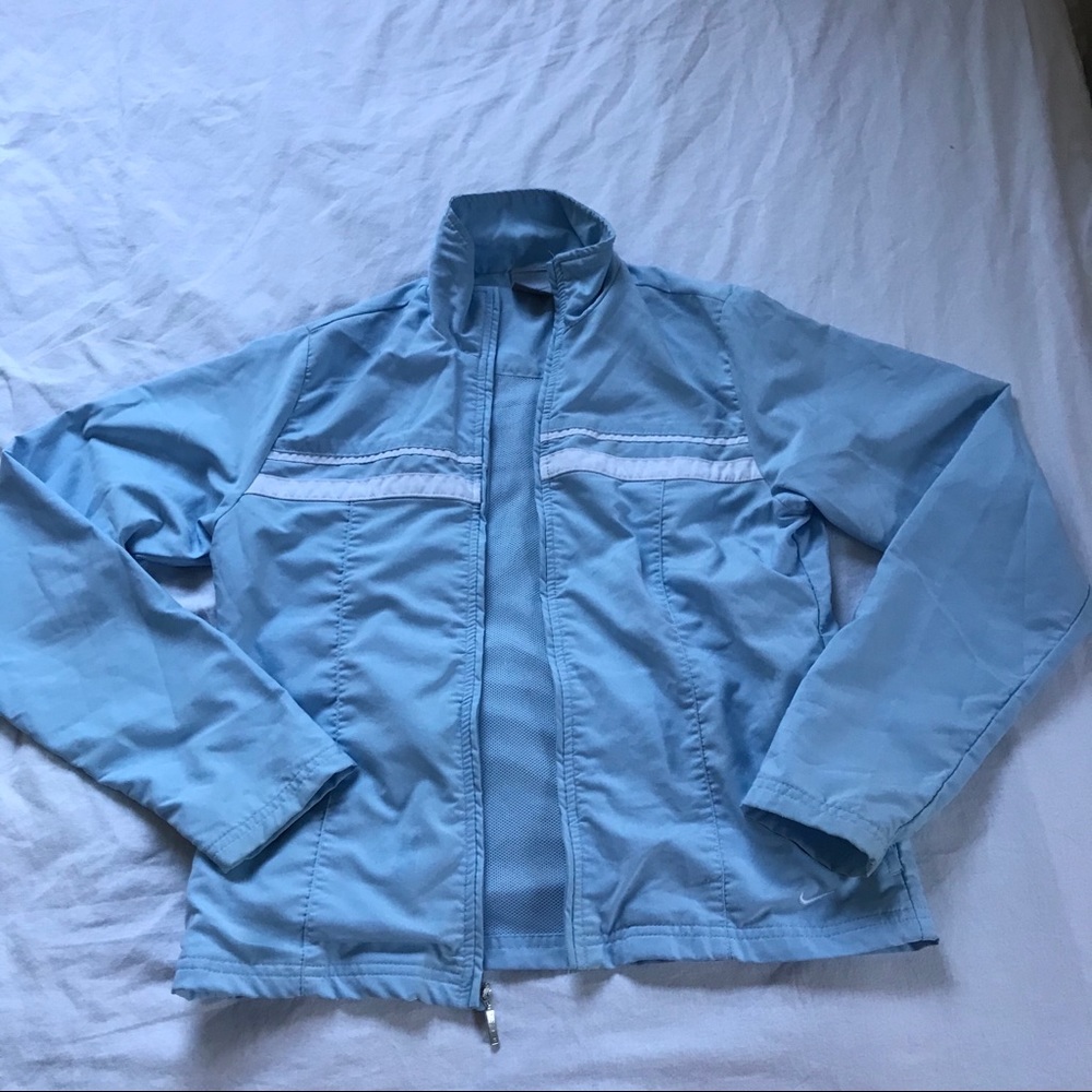 Nike Zip-Up Jacket - Light Blue